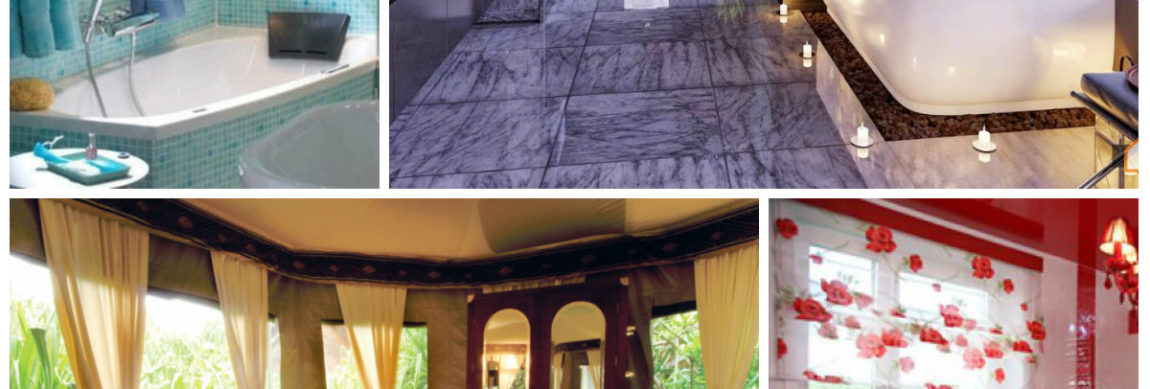 Мир в окне ванной