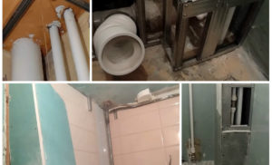 Как и из чего красиво сделать короб для труб в ванной