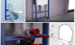 Установка инсталляции для унитаза Grohe пошагово
