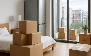 Как организовать переезд из квартиры-студии за один день