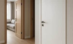 Как выбрать межкомнатные двери для квартиры: материалы, стиль, конструкция