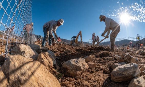 Создание забора из габионов для защиты и эстетики участка