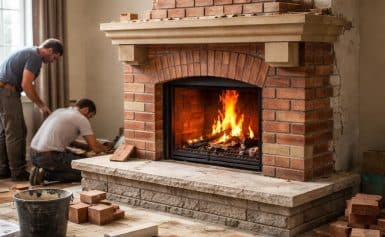 Как построить камин: принципы, подходы и особенности