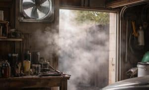 Почему мотор вытяжки в гараже часто работает, но запахи и влага всё равно остаются