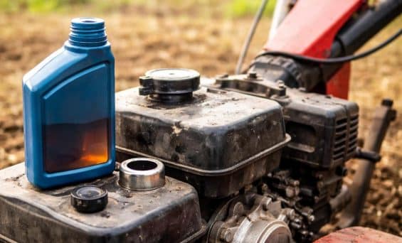 Что происходит с мотоблоком при использовании синтетического масла