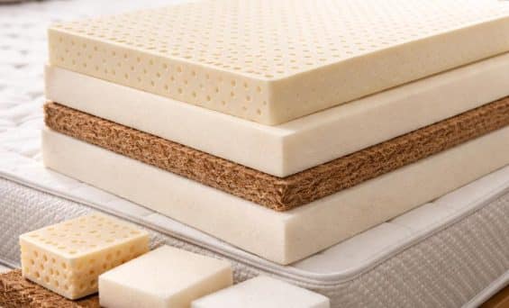 Латекс, пена, кокос, мемори: чем отличаются популярные наполнители матрасов