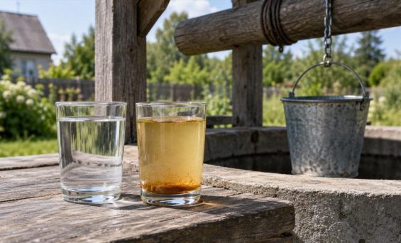 Откуда берётся железо в воде из скважины и колодца